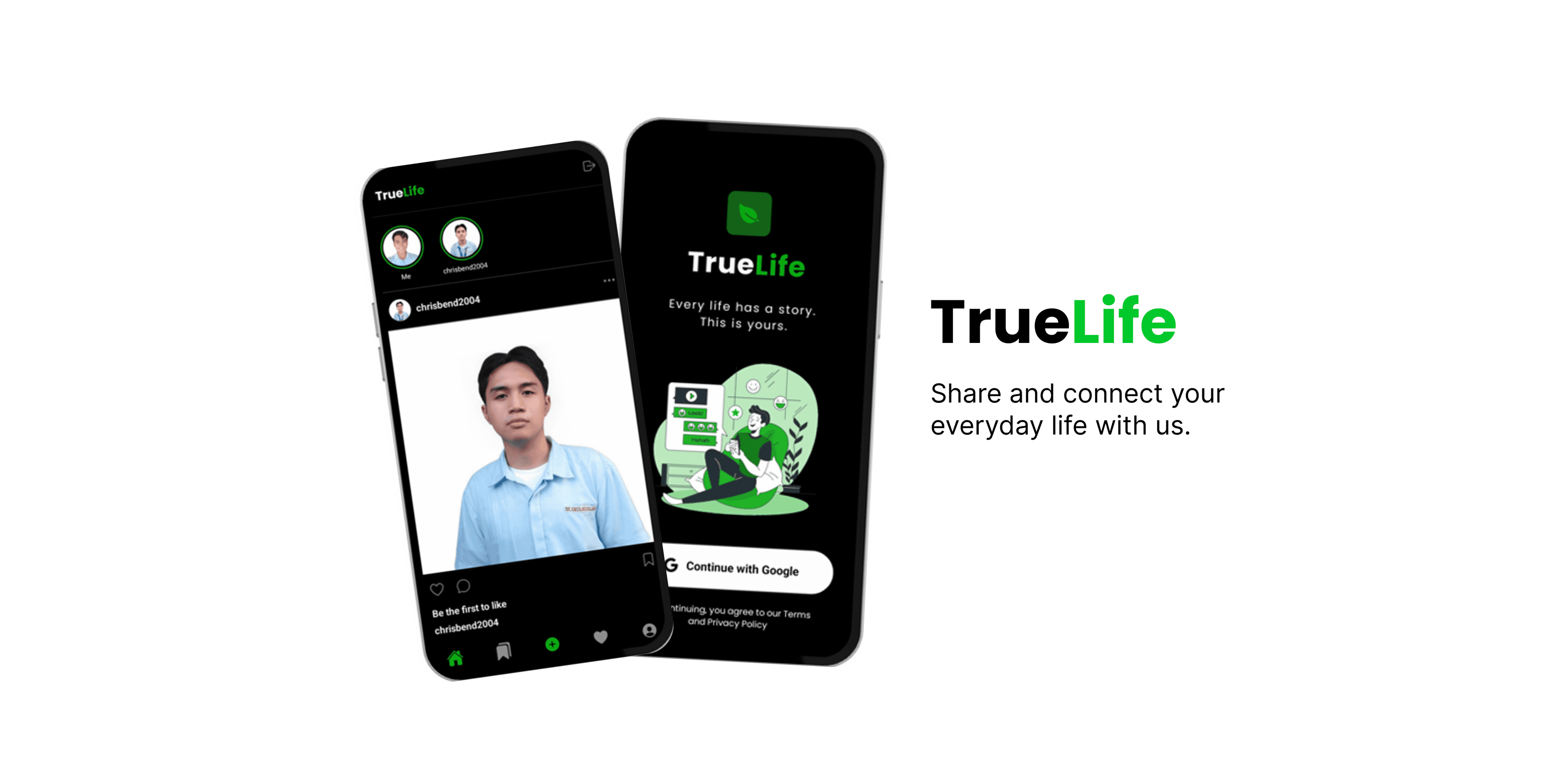 Truelife Social App